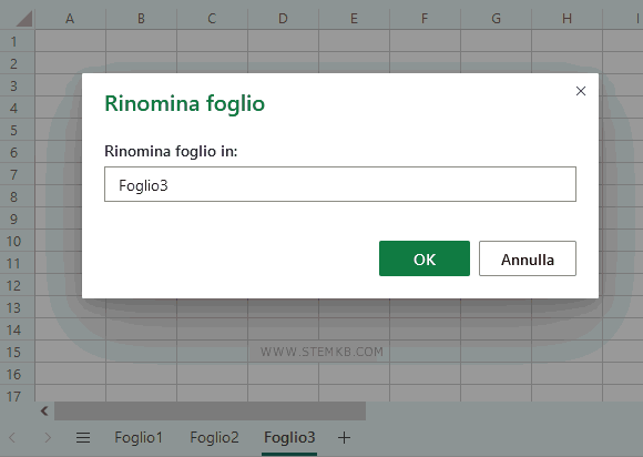 il nuovo nome della scheda