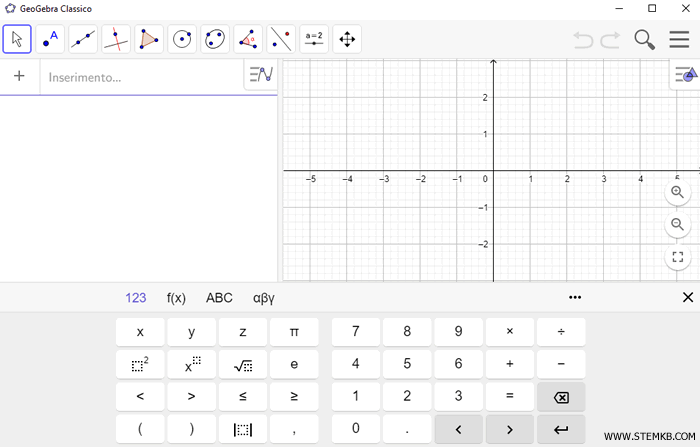 GeoGebra esempio