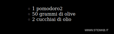 il puntatore è cambiato
