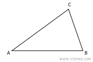 esempio di triangolo scaleno